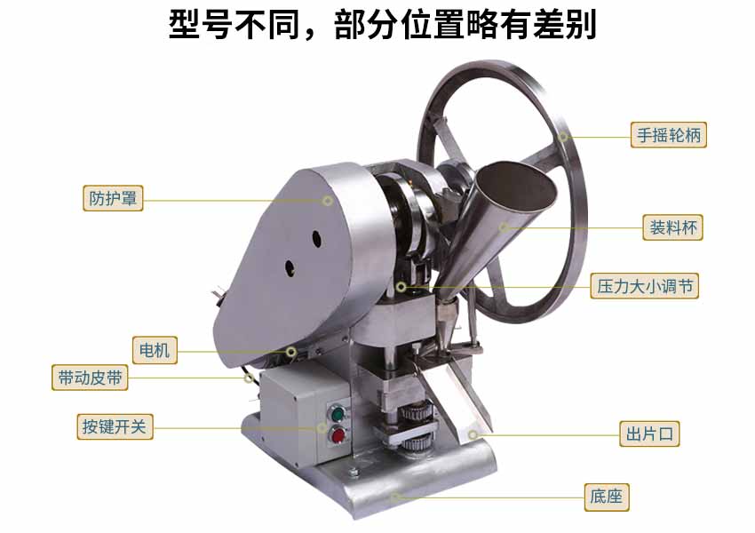 單沖壓片機